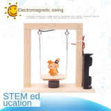 Maxbell Kids DIY STEM Toy Wooden Science Experiment Kits Swing