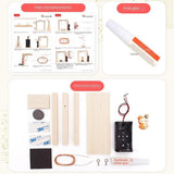 Maxbell Kids DIY STEM Toy Wooden Science Experiment Kits Swing