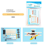 Maxbell Kids STEAM Toy DIY Science and Experiment Kits Aircraft