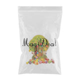 Maxbell NEW Beads Toy Wooden Fruits Vegetables Lacing Stringing Educational 100Pcs