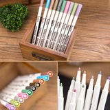 Maxbell 10 Colour Metal Paint Pen Pearlescent Colour Marker Pen Graffiti Marker Pen