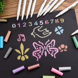 Maxbell 10 Colour Metal Paint Pen Pearlescent Colour Marker Pen Graffiti Marker Pen