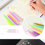 Maxbell 9x/Set Color Hook Pen Color Ultra-Fine DIY Note Pen Set Marking Pen Marker