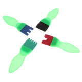 Maxbell Kids Art Drawing Brushes Sponge Painting Brush Tool Set Finger Paints Toy