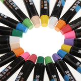 Maxbell 20pcs/box Water Soluble Dust-free Chalk Graffiti Set For Teacher Outdoor Multicolor