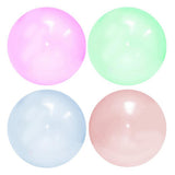 Maxbell Inflatable Bubble Ball Squishy Toy Firm Super Stretch Soft Bubbles  Blue