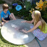 Maxbell Inflatable Bubble Ball Squishy Toy Firm Super Stretch Soft Bubbles  Blue