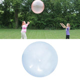 Maxbell Inflatable Bubble Ball Squishy Toy Firm Super Stretch Soft Bubbles  Blue