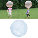 Maxbell Inflatable Bubble Ball Squishy Toy Firm Super Stretch Soft Bubbles  Blue