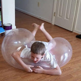 Maxbell Inflatable Bubble Ball Squishy Toy Firm Super Stretch Soft Bubbles  Pink