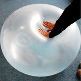 Maxbell Inflatable Bubble Ball Squishy Toy Firm Super Stretch Soft Bubbles  Pink