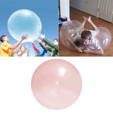 Maxbell Inflatable Bubble Ball Squishy Toy Firm Super Stretch Soft Bubbles  Pink