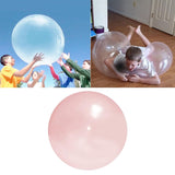 Maxbell Inflatable Bubble Ball Squishy Toy Firm Super Stretch Soft Bubbles  Pink