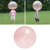 Maxbell Inflatable Bubble Ball Squishy Toy Firm Super Stretch Soft Bubbles  Pink