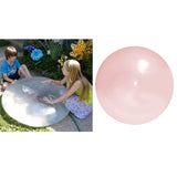 Maxbell Inflatable Bubble Ball Squishy Toy Firm Super Stretch Soft Bubbles  Pink