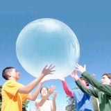 Maxbell Inflatable Bubble Ball Squishy Toy Firm Super Stretch Soft Bubbles  Green