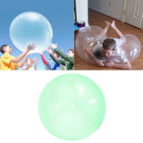 Maxbell Inflatable Bubble Ball Squishy Toy Firm Super Stretch Soft Bubbles  Green