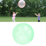 Maxbell Inflatable Bubble Ball Squishy Toy Firm Super Stretch Soft Bubbles  Green