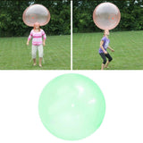 Maxbell Inflatable Bubble Ball Squishy Toy Firm Super Stretch Soft Bubbles  Green