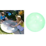Maxbell Inflatable Bubble Ball Squishy Toy Firm Super Stretch Soft Bubbles  Green