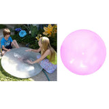Maxbell Inflatable Bubble Ball Squishy Toy Firm Super Stretch Soft Bubbles  Purple