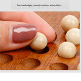 Maxbell Solitaire Wood Board Game Set Educatinal Toy Gifts for Kids Adults