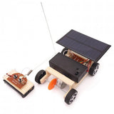 Maxbell DIY Wooden Science Kits Kids Science Experiment Toys solar car