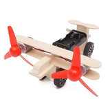 Maxbell DIY Wooden Science Kits Kids Science Experiment Toys aircraft