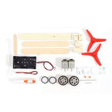 Maxbell DIY Wooden Science Kits Kids Science Experiment Toys aircraft