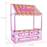 Maxbell Kids Play Tents Outdoor Indoor Playhouse Pretend Play Store Stall Toy Pink