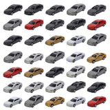 Maxbell 50pcs HO Scale Model Car 1:75 Building Train Scenery NEW