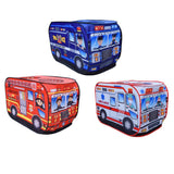 Maxbell Kids Play Tents Outdoor Indoor Pretend Play Toy Pop Up  Fire Fighting Truck
