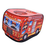 Maxbell Kids Play Tents Outdoor Indoor Pretend Play Toy Pop Up  Fire Fighting Truck