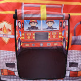 Maxbell Kids Play Tents Outdoor Indoor Pretend Play Toy Pop Up  Fire Fighting Truck