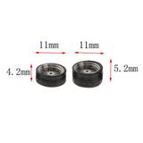 Maxbell 1:64 Scale 11mm Wheel Rubber Tires for Matchbox Cars Vehicles Parts B3