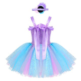 Starfish Costume for Girls Pageant Princess Tutu Party Dresses 3 Years