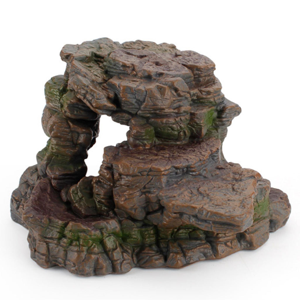 Fake Rocks Tree Base ⚡️Buy Maxbell Plastic Stone Tree Trunks Fake Rock Model Diorama ...