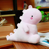 Dinosaur Plush Cute Stuffed Animal Cartoon Plush Toy 12 Gifts Pink