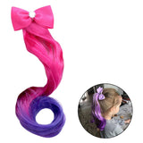 Child Bowknot Elastic Hair Band Hair Accs Girls Headdress Kids Wig Headband Style2