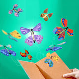 Maxbell 10x Classic Magic Flying Butterfly Wind-up Wedding Novelty Tricks Toy Gift