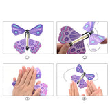 Maxbell 10x Classic Magic Flying Butterfly Wind-up Wedding Novelty Tricks Toy Gift