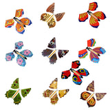 Maxbell 10x Classic Magic Flying Butterfly Wind-up Wedding Novelty Tricks Toy Gift