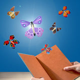 Maxbell 10x Classic Magic Flying Butterfly Wind-up Wedding Novelty Tricks Toy Gift