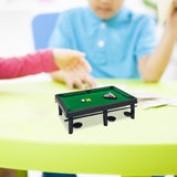 Maxbell Mini Tabletop Pool Set Tabletop Pool Mini Pool Table Billiard Set for Kids