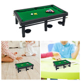 Maxbell Mini Tabletop Pool Set Tabletop Pool Mini Pool Table Billiard Set for Kids