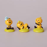 Adorable Halloween Mini Doll Decor Moss Model Car Decorations Party Favors 3pcs E