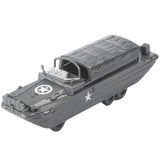 Maxbell 1PC 4D 1:72 Assemble Amphibious Vehicle Kits Sand Table Playset for Tabletop with Canopy