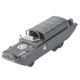 Maxbell 1PC 4D 1:72 Assemble Amphibious Vehicle Kits Sand Table Playset for Tabletop with Canopy