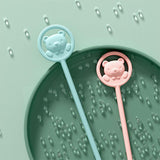 Maxbell Silicone Stir Stick Temperature Sensing BPA Free Mixer Stick for Chocolate blue
