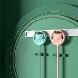 Maxbell Silicone Stir Stick Temperature Sensing BPA Free Mixer Stick for Chocolate blue